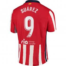 Jalkapallo Pelipaidat Atlético Madrid Luis Suarez 9 Kotipaita 2020-2021 Lyhythihainen
